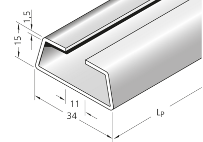 Assembly profiles C profile 34